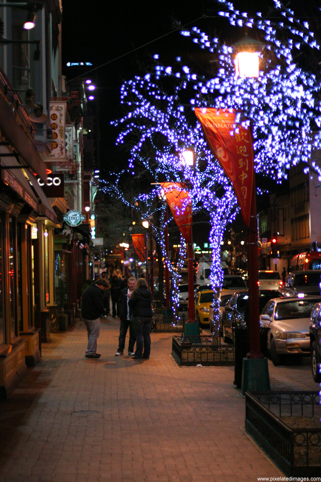 Washington D.C. Chinatown at Christmas