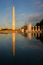 Washington Monument at Sunset